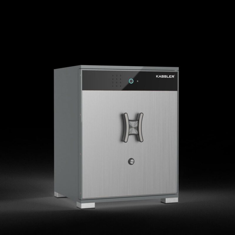 KÉT SẮT THÔNG MINH KASSLER KL-55LS7 MÀU XÁM XANH