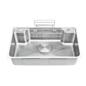 CHẬU RỬA 1 HỘC CREAVE CR7545 KÈM PHỤ KIỆN