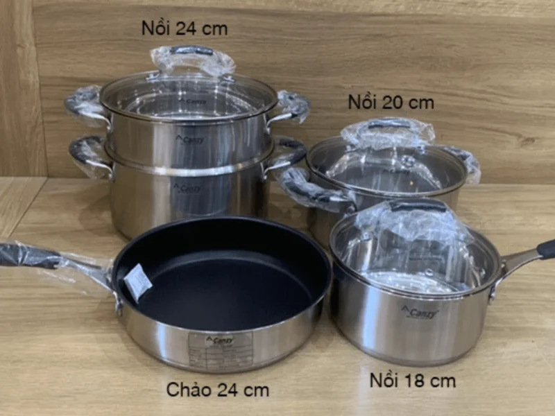 BỘ XOONG NỒI 5 MÓN CANZY CZ 899 - bo noi inox canzy cz 899 3.png