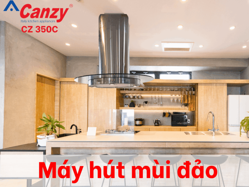MÁY HÚT MÙI TREO ĐỘC LẬP CANZY CZ 350C - may hut mui dao canzy cz 350c 2