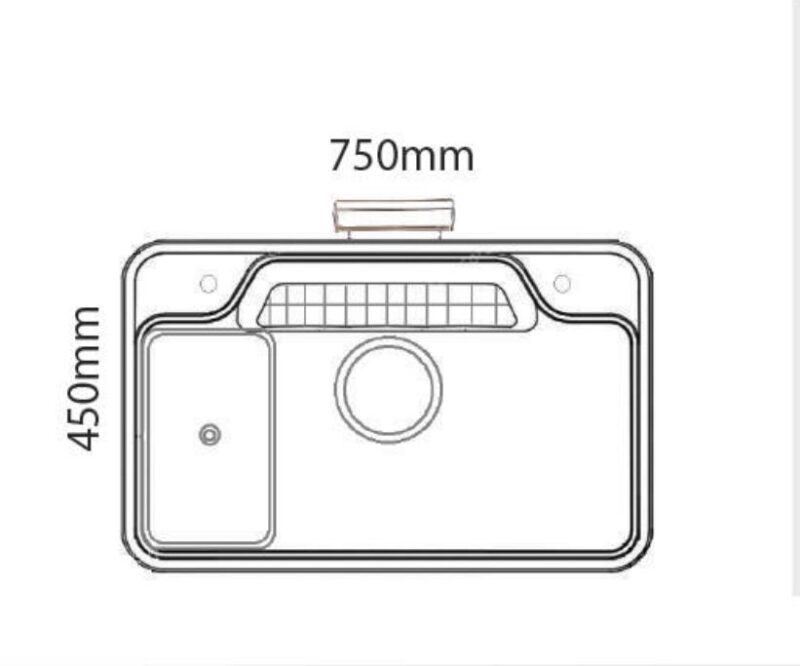CHẬU RỬA 1 HỘC CREAVE CR7545 KÈM PHỤ KIỆN - z7256336360536 8e0fcac54da205d165111122f7b24e73