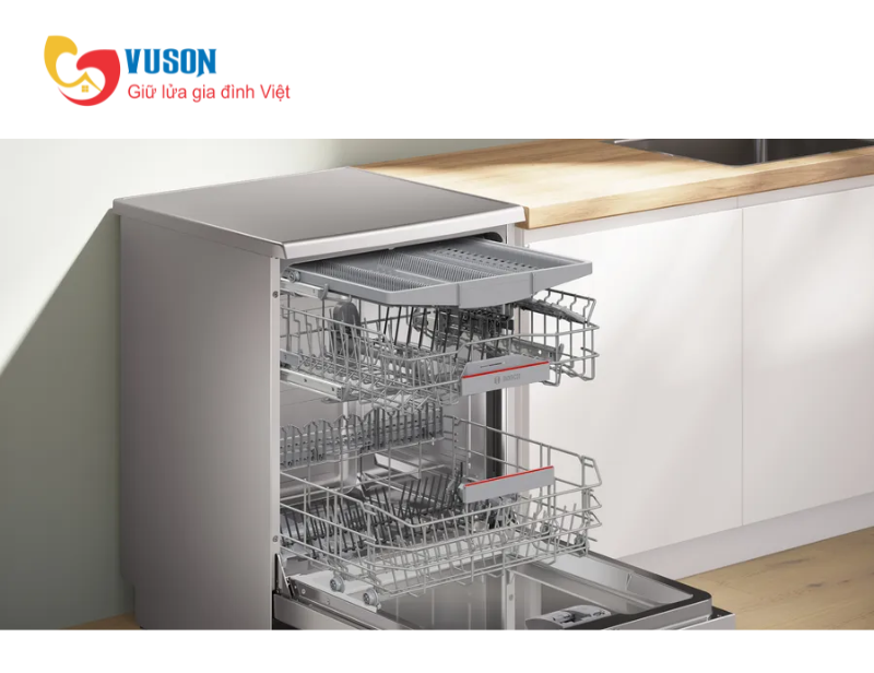 MÁY RỬA CHÉN 14 BỘ BOSCH SMS4ECI01P SERI 4 - 4 SMS4ECI14E