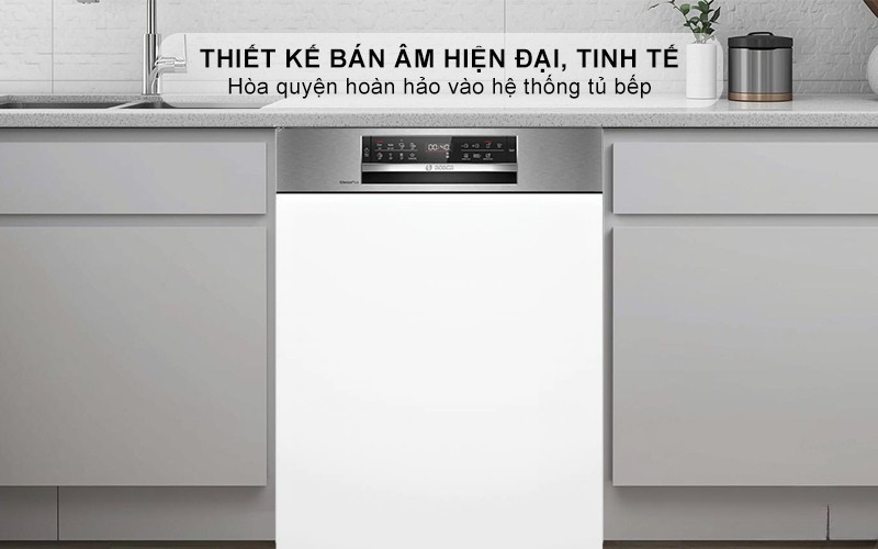 MÁY RỬA CHÉN 15 BỘ BOSCH SMI6ECS10E SERI 6 - May rua bat Bosch SMI6ECS10E 1