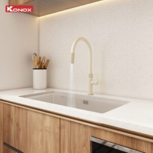 VÒI RỬA DÂY RÚT KONOX LASI NUDE - Voi mau Nude Cong Water 2 500x500 1