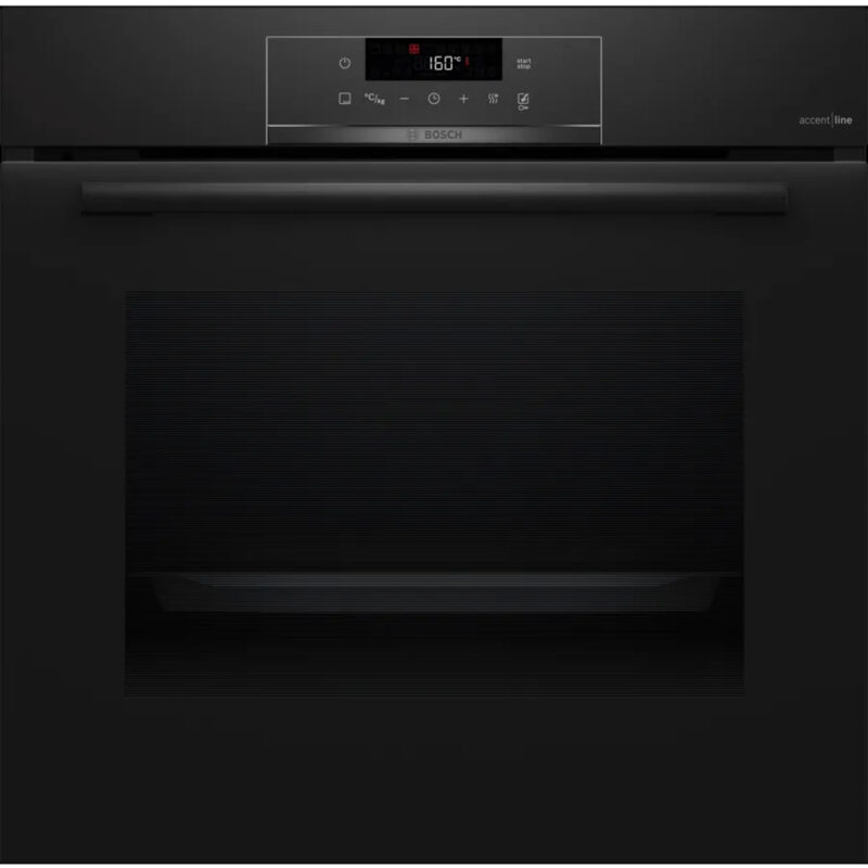 HÌNH ẢNH THỰC TẾ CỦA LÒ NƯỚNG KẾT HỢP HẤP BOSCH HQA4720B3 SERI 4 MẶT KÍNH ĐEN