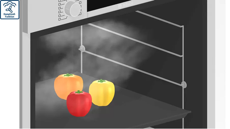 LÒ NƯỚNG KẾT HỢP HẤP BOSCH HSG7584B1 SERI 8 - anh lo nuong Bosch nuong hoi nuoc